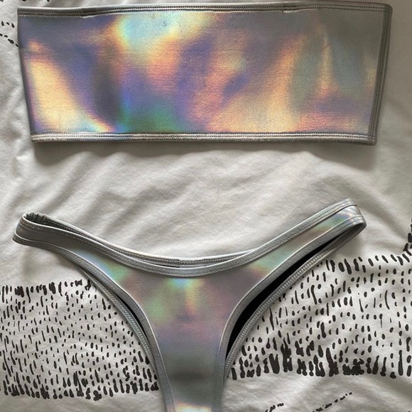 Other - Holographic hoaka swimwear